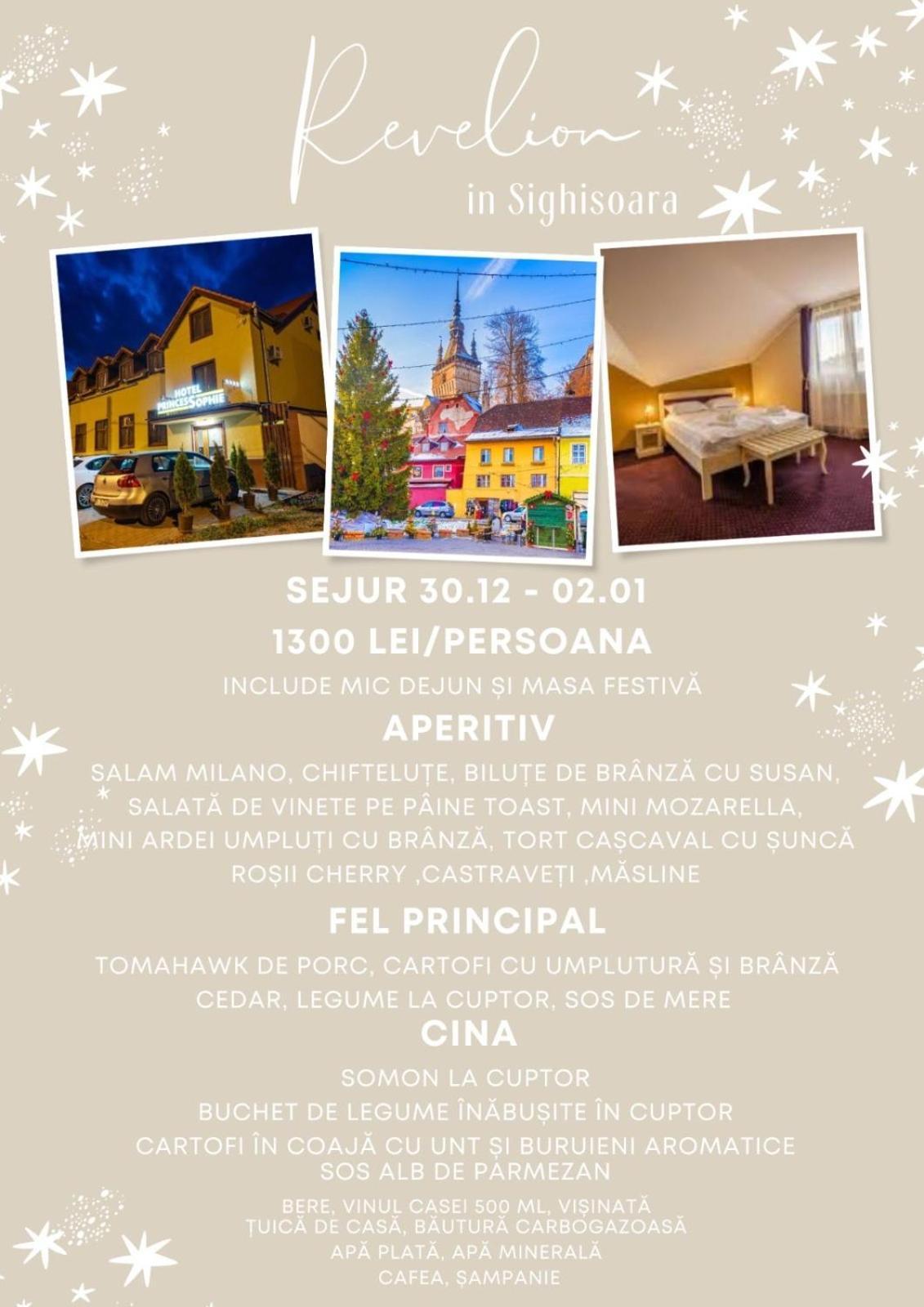Hotel Princessophie Sighişoara Esterno foto